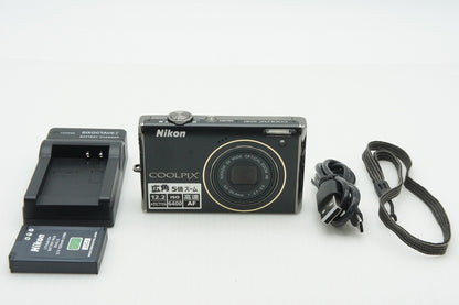 Nikon ニコン COOLPIX S640 コンパクトデジタルカメラ ブラック 260304f