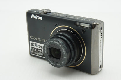Nikon ニコン COOLPIX S640 コンパクトデジタルカメラ ブラック 260304f