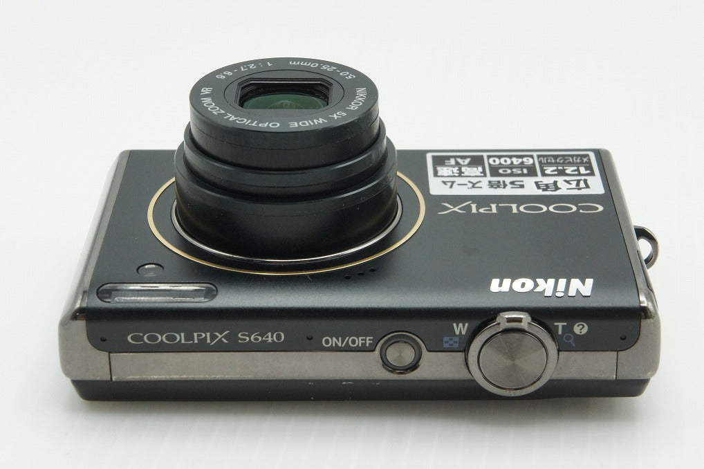 Nikon ニコン COOLPIX S640 コンパクトデジタルカメラ ブラック 260304f