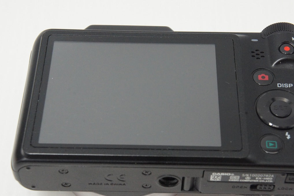 良品 CASIO カシオ EXILIM EX-H60 コンパクトデジタルカメラ ブラック