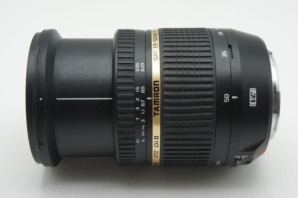 Excellent TAMRON SP AF 17-50mm F2.8 XR Di II VC LD Aspherical IF B005 Canon EF mount APS-C with hood 260310c