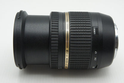 Excellent TAMRON SP AF 17-50mm F2.8 XR Di II VC LD Aspherical IF B005 Canon EF mount APS-C with hood 260310c