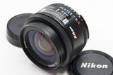 美品 Nikon ニコン AF NIKKOR 24mm F2.8 Fマウント フルサイズ AF 元箱付 240414s