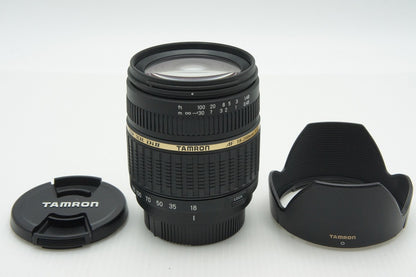 TAMRON AF 18-200mm F3.5-6.3 XR Di II LD Aspherical IF MACRO A14 Nkon Fマウント A14NII APS-C フード付 260309y