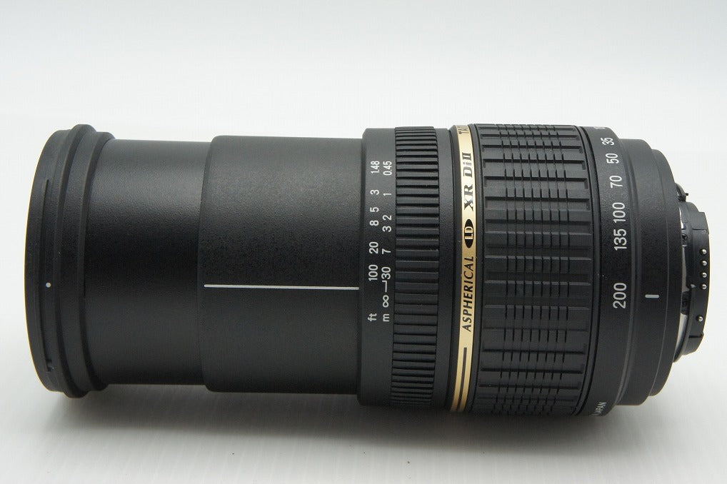 TAMRON AF 18-200mm F3.5-6.3 XR Di II LD Aspherical IF MACRO A14 Nkon Fマウント A14NII APS-C フード付 260309y