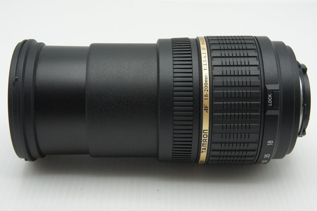 TAMRON AF 18-200mm F3.5-6.3 XR Di II LD Aspherical IF MACRO A14 Nkon Fマウント A14NII APS-C フード付 260309y