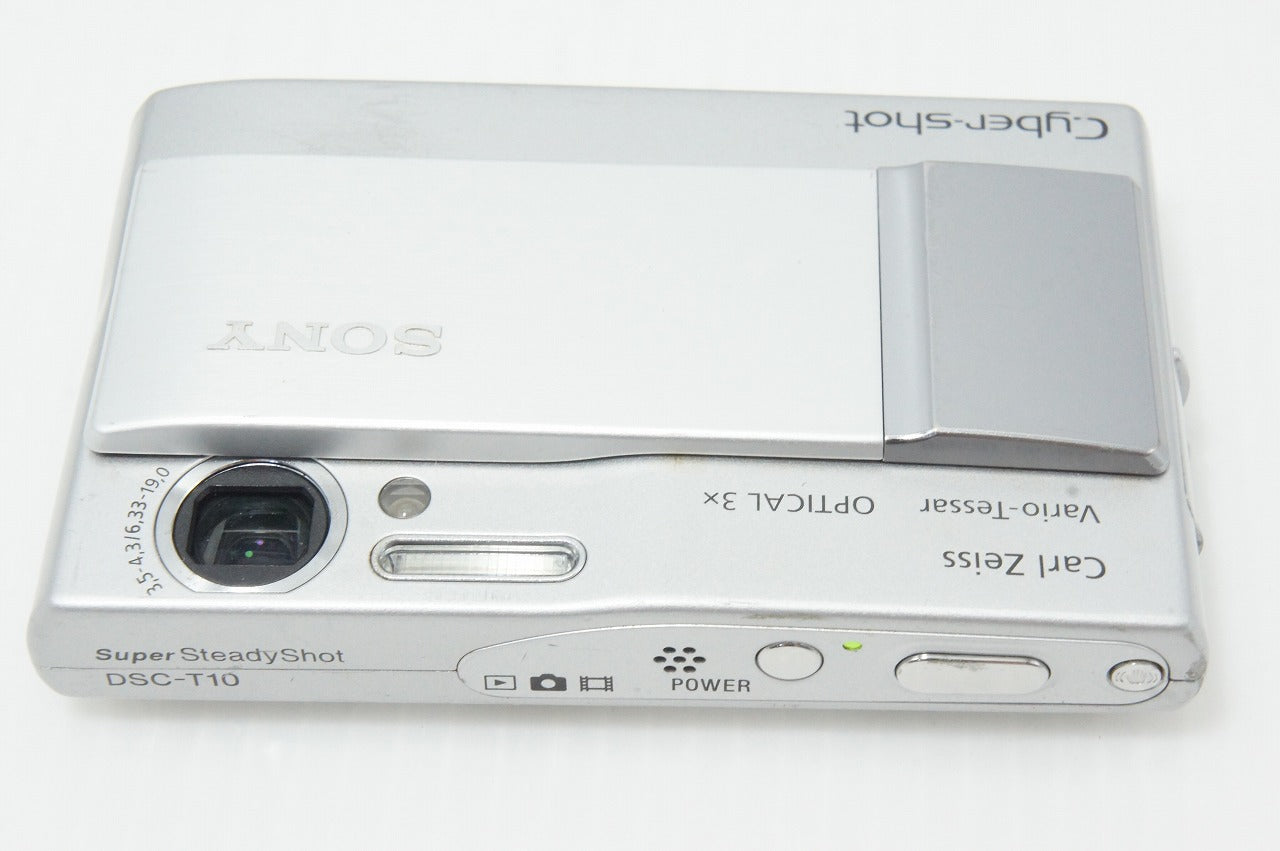 SONY ソニー Cyber-shot DSC-T10 コンパクトデジタルカメラ シルバー