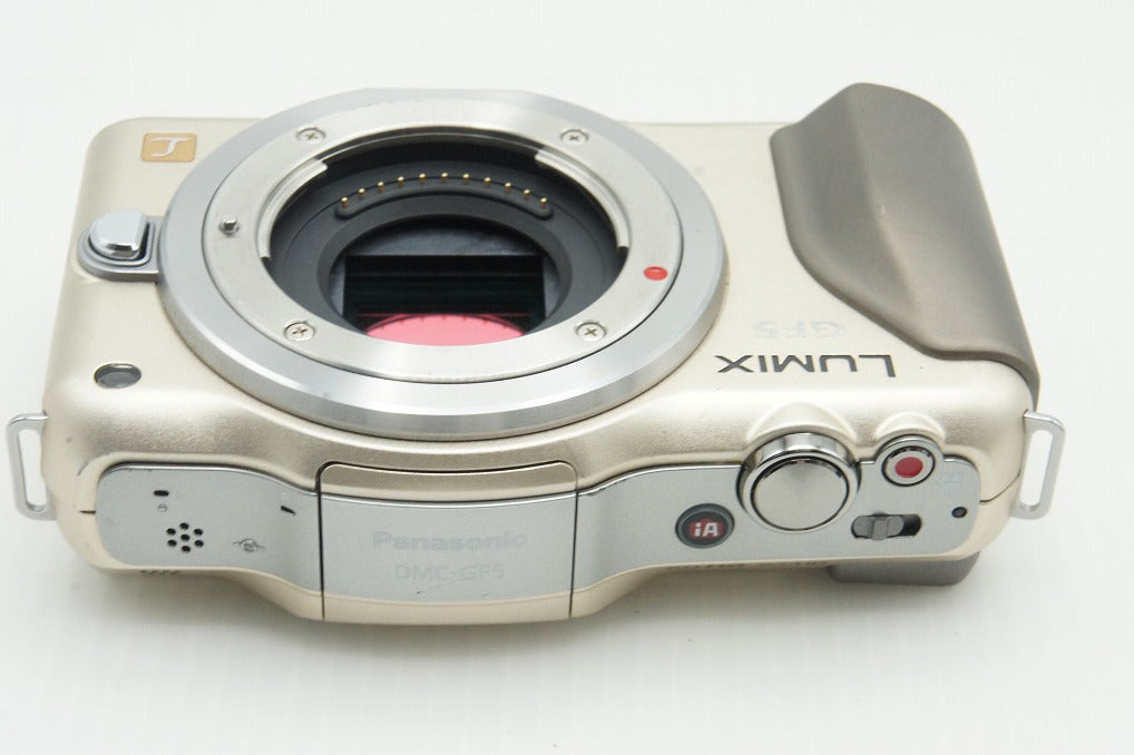 Panasonic パナソニック LUMIX DMC-GF5 ボディ ミラーレス一眼カメラ ゴールド 251224ab