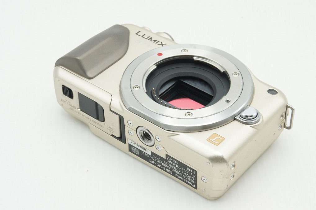 Panasonic パナソニック LUMIX DMC-GF5 ボディ ミラーレス一眼カメラ ゴールド 251224ab