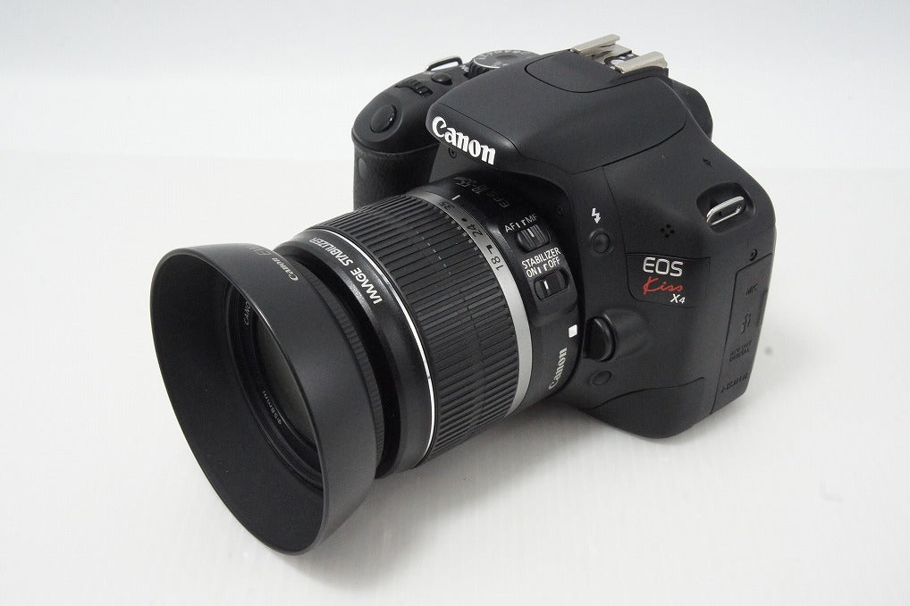 Good condition Canon EOS Kiss X4 Body + EF-S 18-55mm IS Lens Kit Digital SLR Camera 260612d