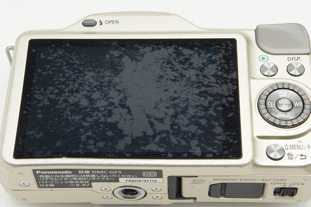 Panasonic パナソニック LUMIX DMC-GF5 ボディ ミラーレス一眼カメラ ゴールド 251224ab