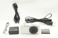 美品 CASIO カシオ EXILIM EX-ZR20 コンパクトデジタルカメラ ホワイト 250703t