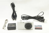 美品 CASIO カシオ EXILIM EX-ZR20 コンパクトデジタルカメラ ホワイト 250703t