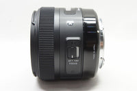 良品 SIGMA シグマ Art 30mm F1.4 DC HSM Canon EFマウント APS-C 単焦点レンズ フード付 250120aj