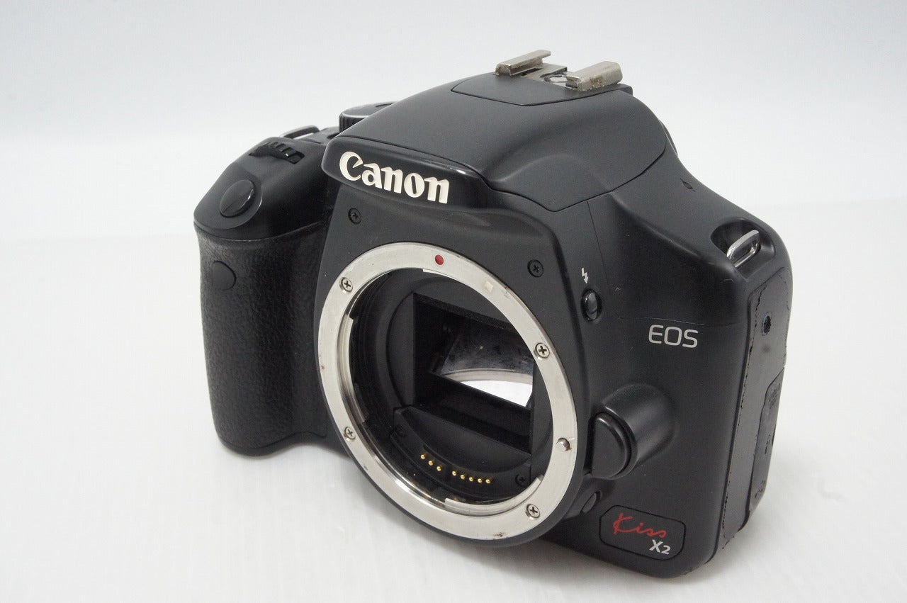Canon キヤノン EOS Kiss X2 ボディ デジタル一眼レフカメラ ブラック 260609g