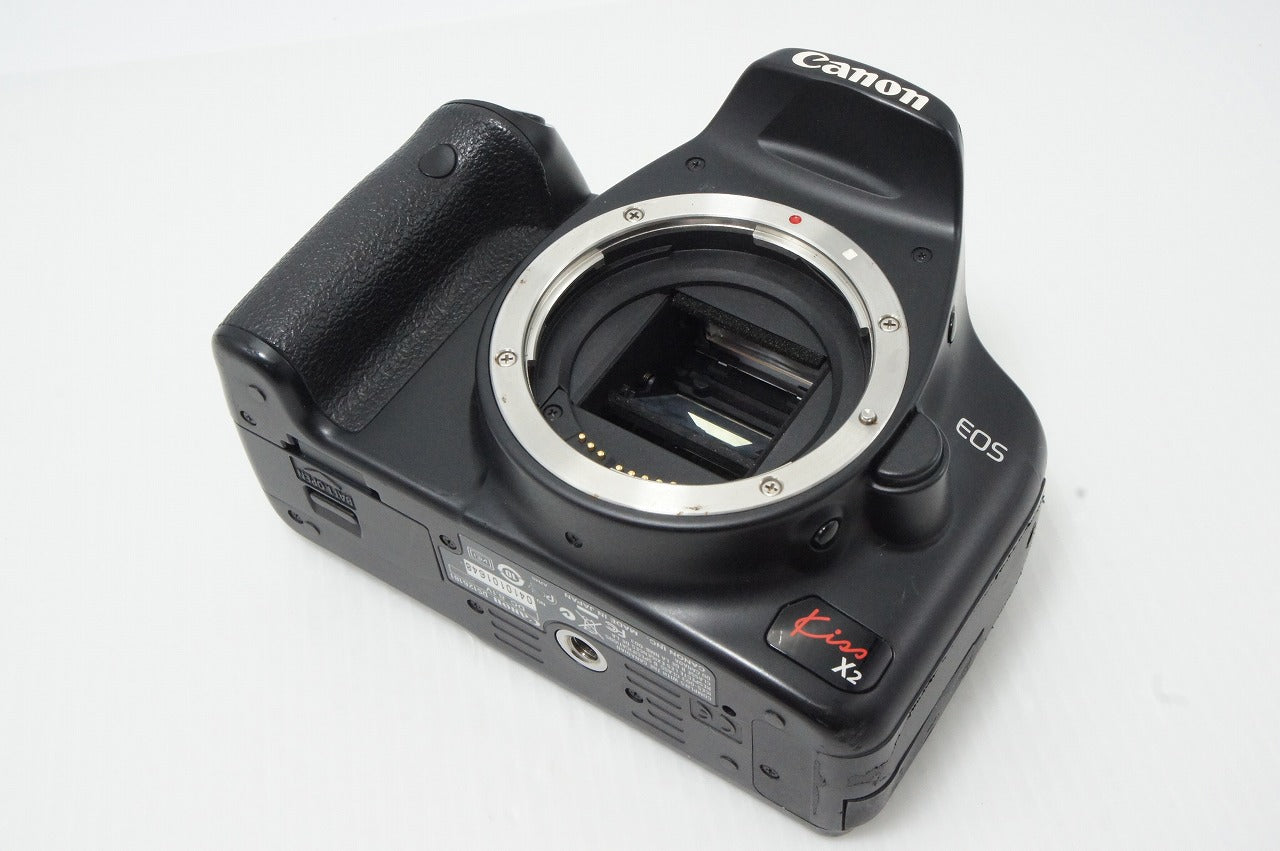 Canon キヤノン EOS Kiss X2 ボディ デジタル一眼レフカメラ ブラック 260609g