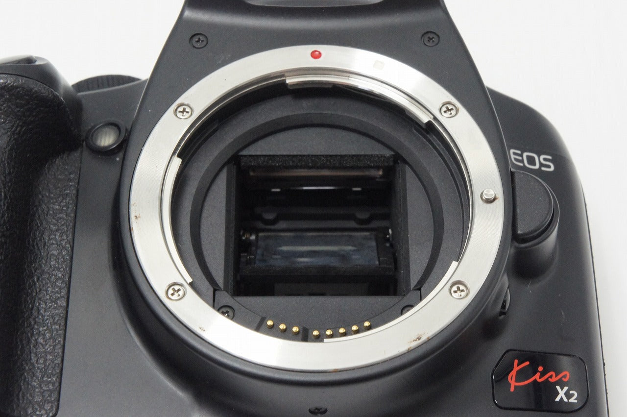 Canon キヤノン EOS Kiss X2 ボディ デジタル一眼レフカメラ ブラック 260609g