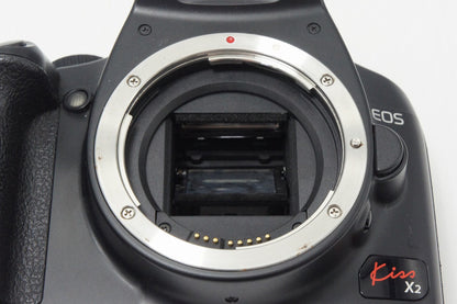 Canon キヤノン EOS Kiss X2 ボディ デジタル一眼レフカメラ ブラック 260609g