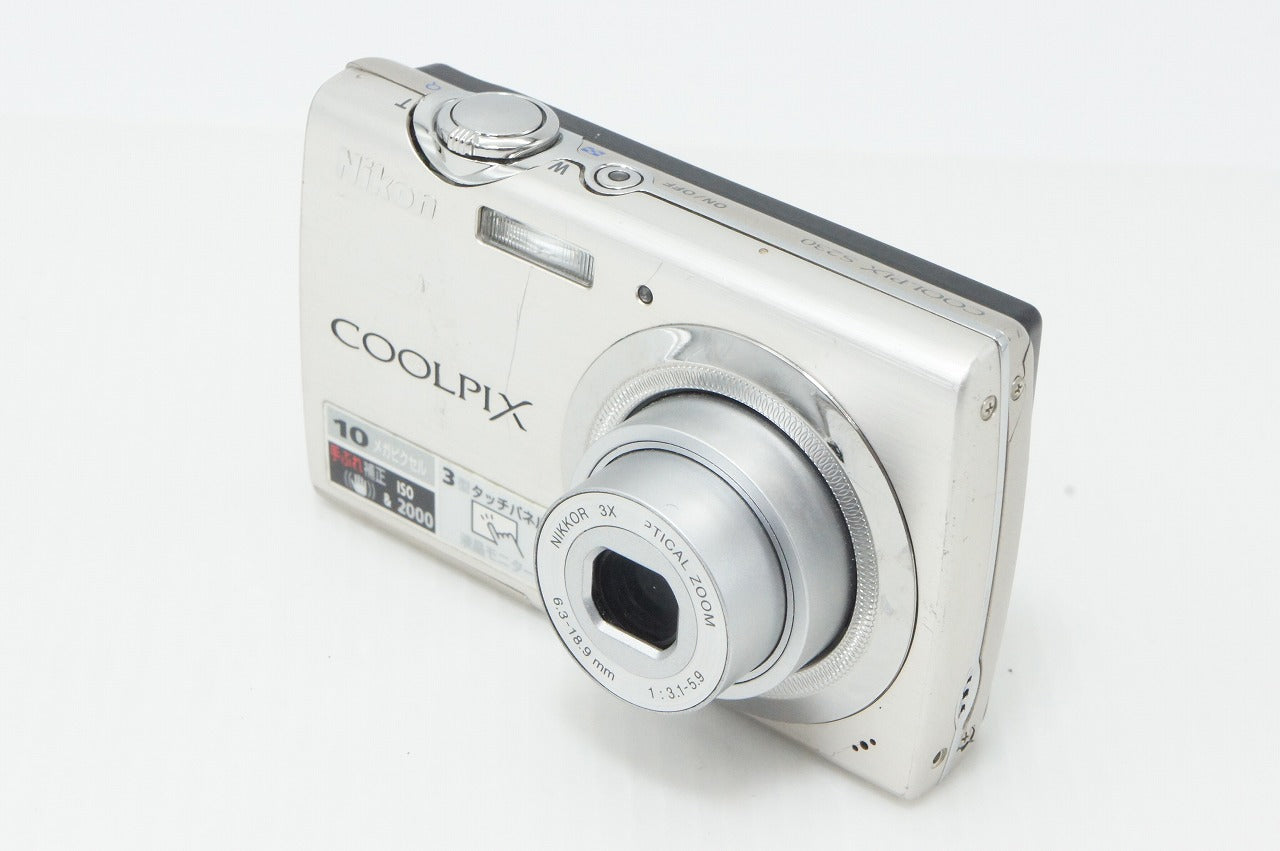 Nikon COOLPIX S230 コンパクトデジタルカメラ ソリッドシルバー 260414e