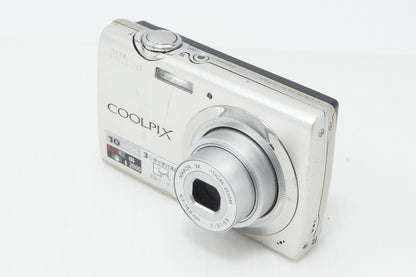 Nikon COOLPIX S230 コンパクトデジタルカメラ ソリッドシルバー 260414e