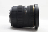 良品 SIGMA 10-20mm F3.5 EX DC HSM SONY MINOLTA αマウント APS-C ズームレンズ フード付 250416a