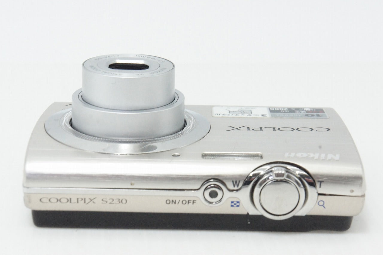 Nikon COOLPIX S230 コンパクトデジタルカメラ ソリッドシルバー 260414e