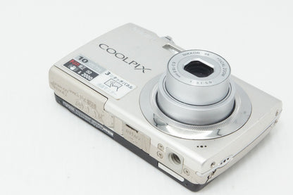 Nikon COOLPIX S230 コンパクトデジタルカメラ ソリッドシルバー 260414e