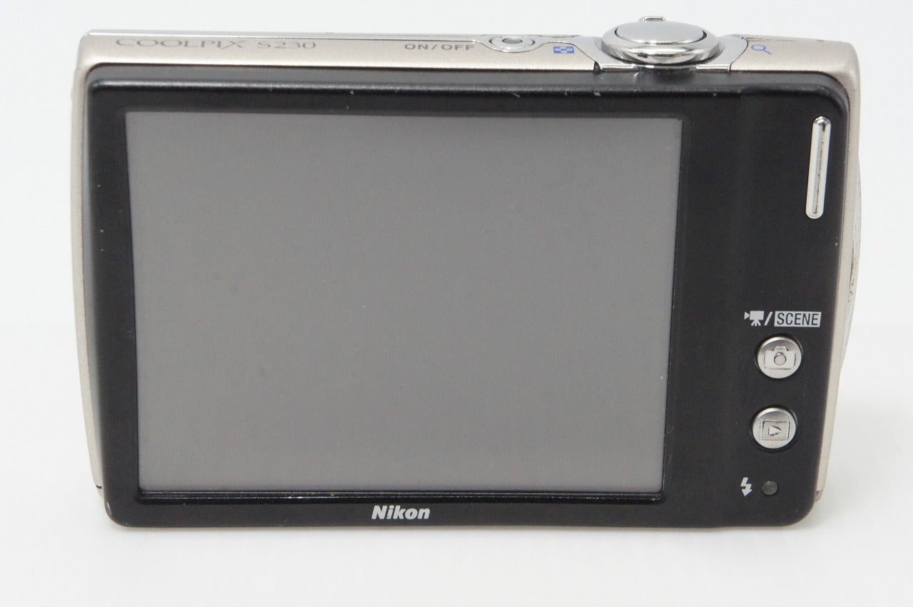 Nikon COOLPIX S230 コンパクトデジタルカメラ ソリッドシルバー 260414e