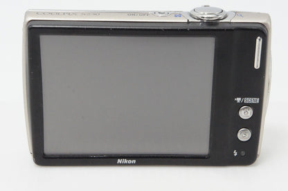 Nikon COOLPIX S230 コンパクトデジタルカメラ ソリッドシルバー 260414e