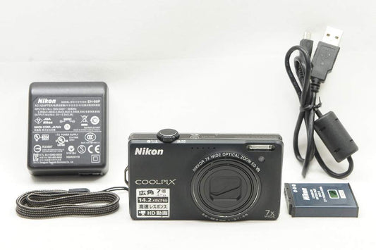 Nikon ニコン COOLPIX S6000 コンパクトデジタルカメラ ブラック 250416j