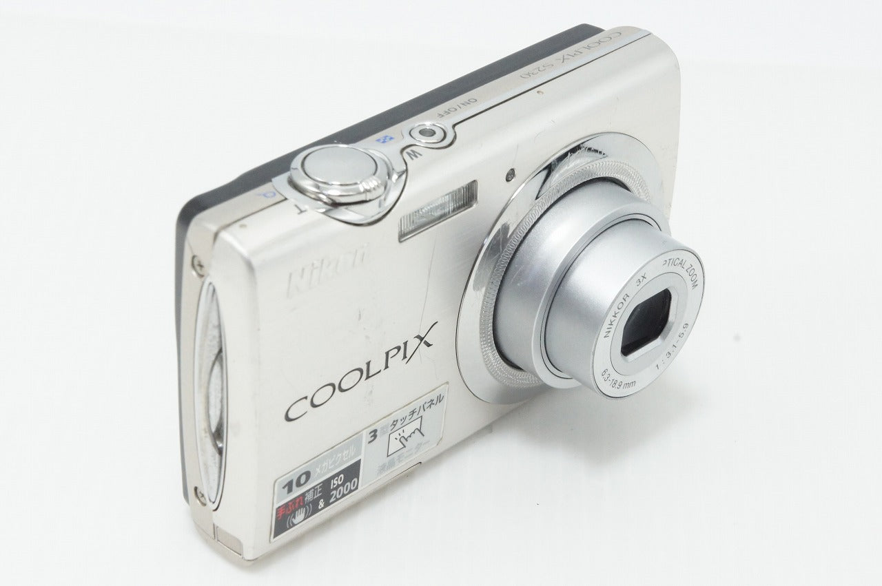 Nikon COOLPIX S230 コンパクトデジタルカメラ ソリッドシルバー 260414e