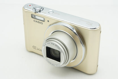 美品 CASIO カシオ EXILIM EX-ZS190 コンパクトデジタルカメラ ゴールド 260304o