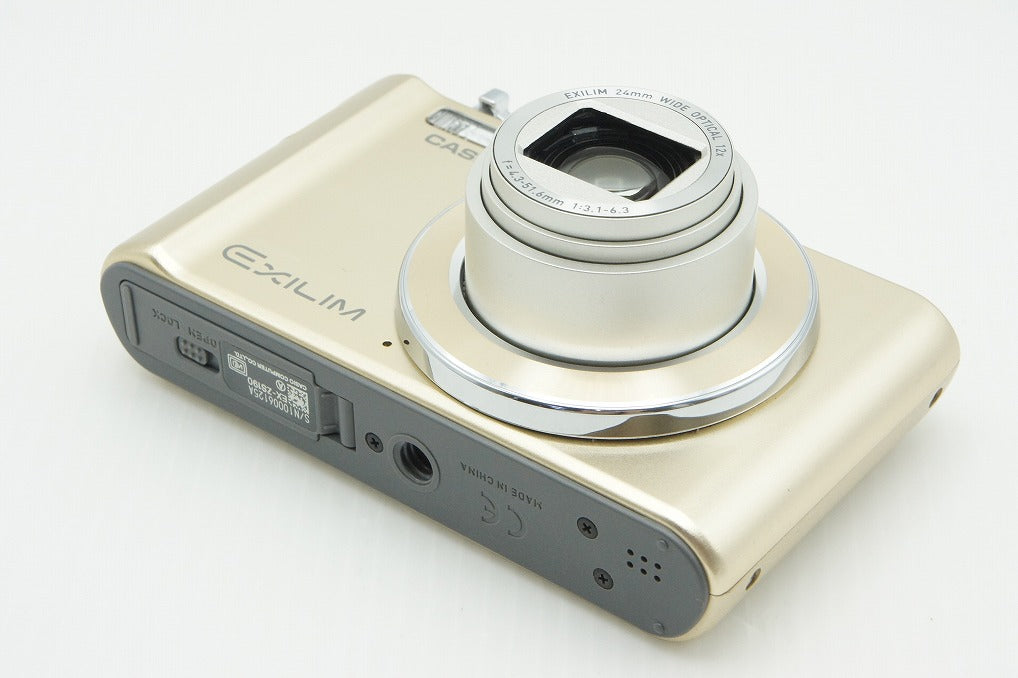 美品 CASIO カシオ EXILIM EX-ZS190 コンパクトデジタルカメラ ゴールド 260304o