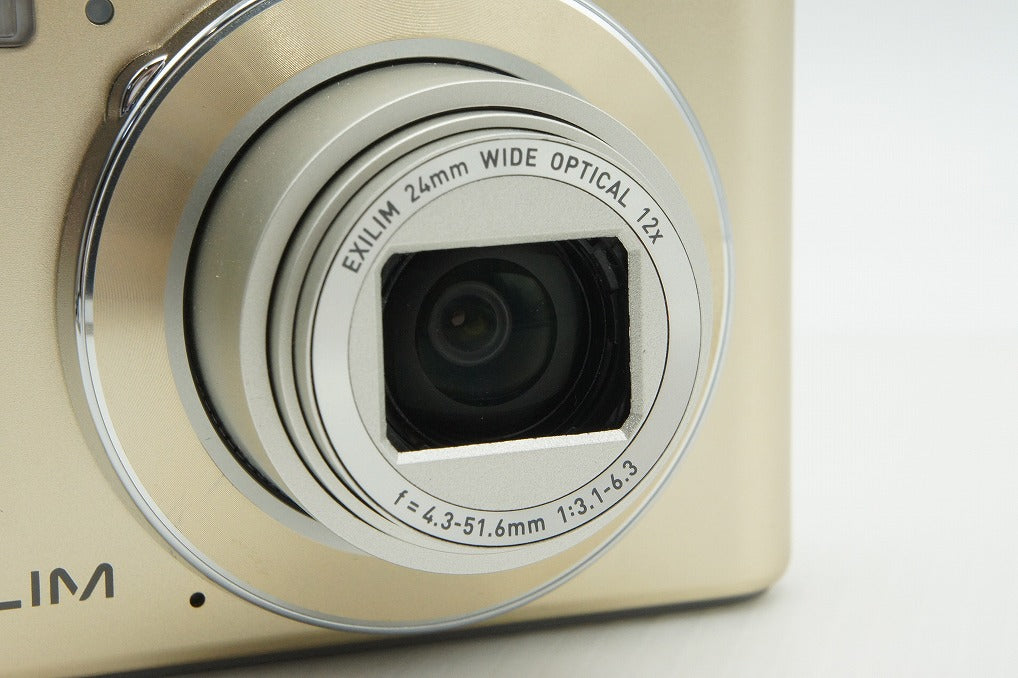 美品 CASIO カシオ EXILIM EX-ZS190 コンパクトデジタルカメラ ゴールド 260304o