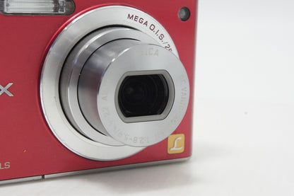 良品 Panasonic パナソニック LUMIX DMC-FX40 コンパクトデジタルカメラ フレッシュレッド 260414m