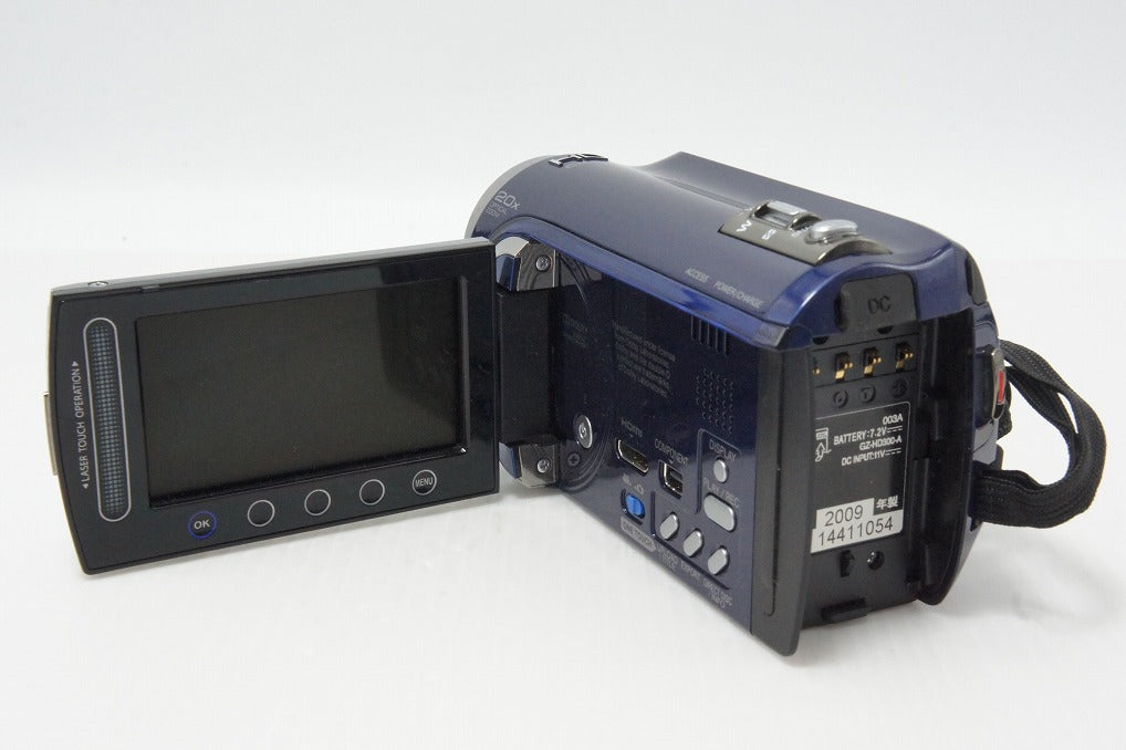 良品 Victor ビクター GZ-HD300 デジタルビデオカメラ ブルー 260612b