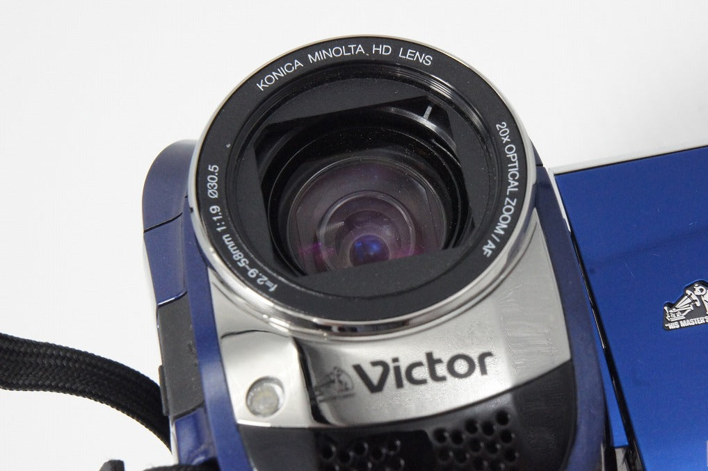 良品 Victor ビクター GZ-HD300 デジタルビデオカメラ ブルー 260612b
