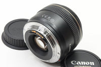良品 Canon キヤノン EF 28mm F1.8 USM 単焦点レンズ 元箱付 240415a