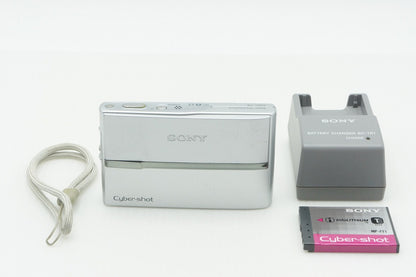 Excellent Condition: SONY Cyber-shot DSC-T9 Compact Digital Camera Silver 260304m