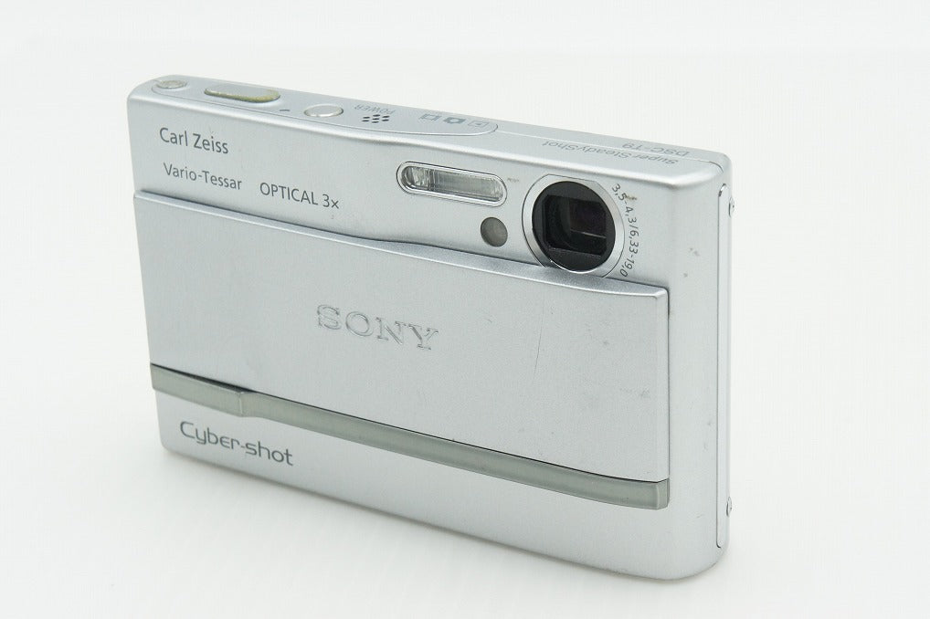 良品 SONY ソニー Cyber-shot DSC-T9 コンパクトデジタルカメラ シルバー 260304m