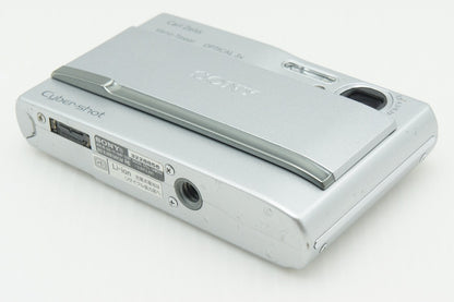 Excellent Condition: SONY Cyber-shot DSC-T9 Compact Digital Camera Silver 260304m