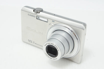 美品 CASIO カシオ EXILIM EX-ZS12 コンパクトデジタルカメラ シルバー 260615a