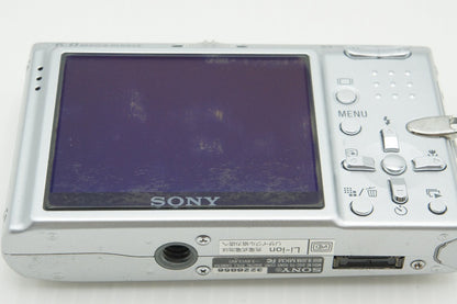 Excellent Condition: SONY Cyber-shot DSC-T9 Compact Digital Camera Silver 260304m