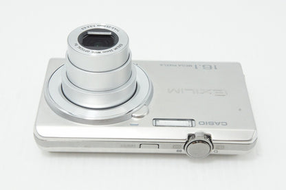 美品 CASIO カシオ EXILIM EX-ZS12 コンパクトデジタルカメラ シルバー 260615a