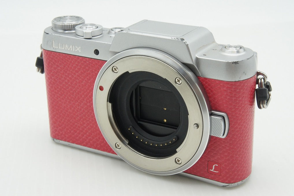 Panasonic パナソニック LUMIX DMC-GF7 ボディ ミラーレス一眼カメラ ピンク 260309o