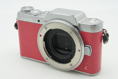 Panasonic パナソニック LUMIX DMC-GF7 ボディ ミラーレス一眼カメラ ピンク 260309o