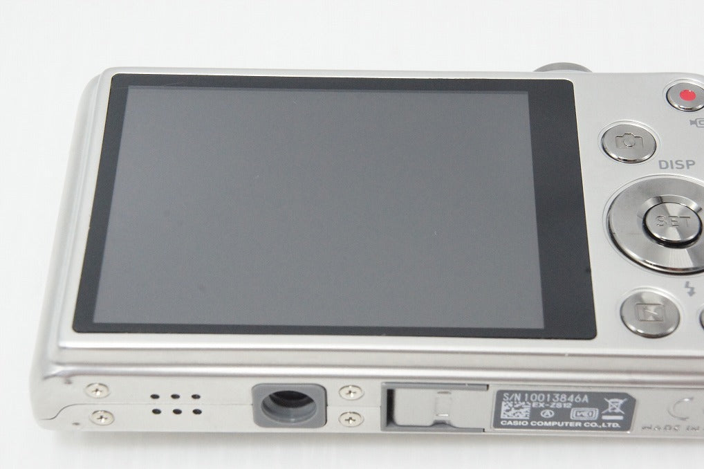 美品 CASIO カシオ EXILIM EX-ZS12 コンパクトデジタルカメラ シルバー 260615a