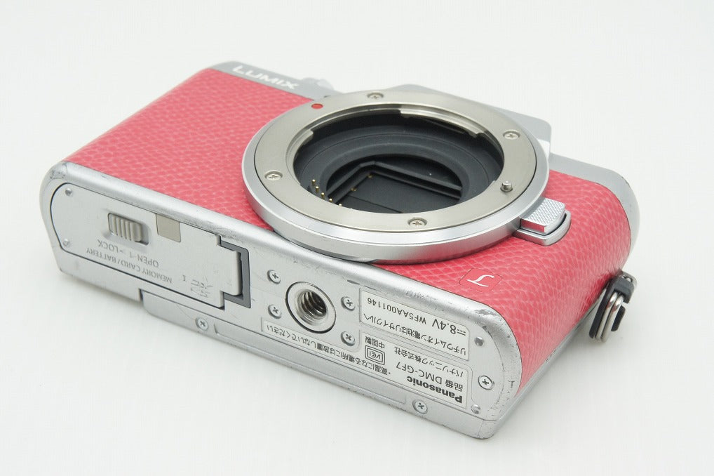 Panasonic パナソニック LUMIX DMC-GF7 ボディ ミラーレス一眼カメラ ピンク 260309o
