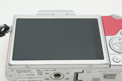 Panasonic パナソニック LUMIX DMC-GF7 ボディ ミラーレス一眼カメラ ピンク 260309o