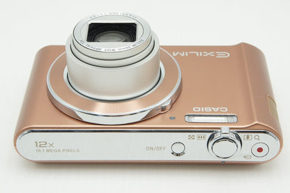 美品 CASIO カシオ EXILIM EX-ZS180 コンパクトデジタルカメラ ブラウン 260304l
